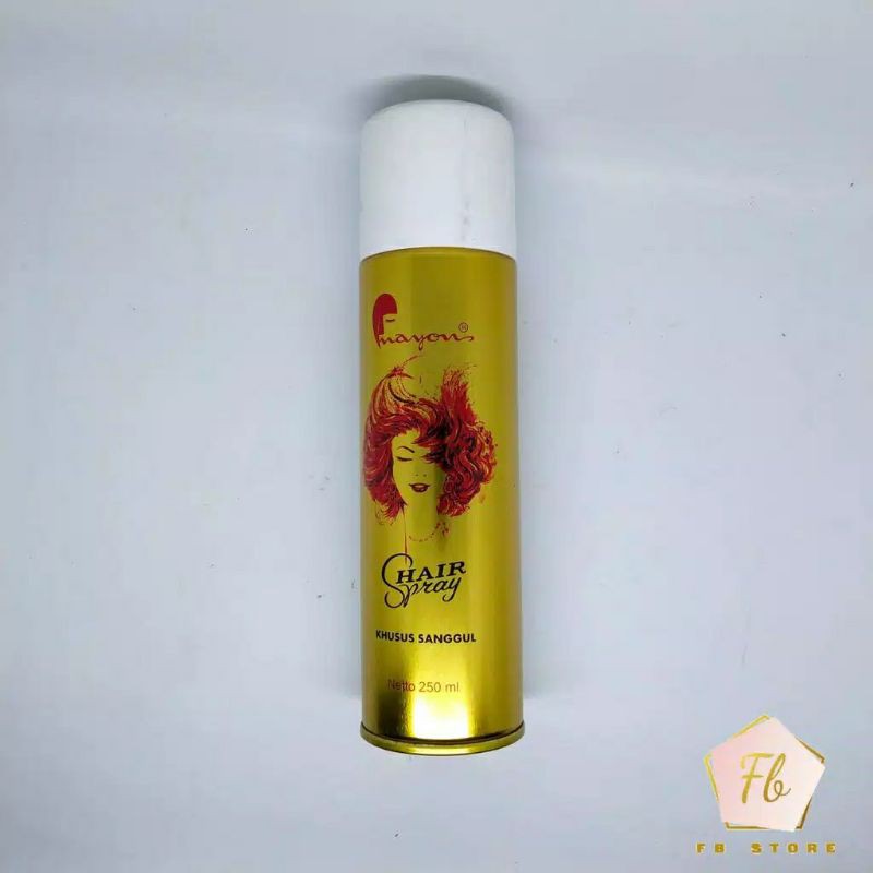 Jual MAYON HAIR SPRAY SANGGUL 250 ML Shopee Indonesia