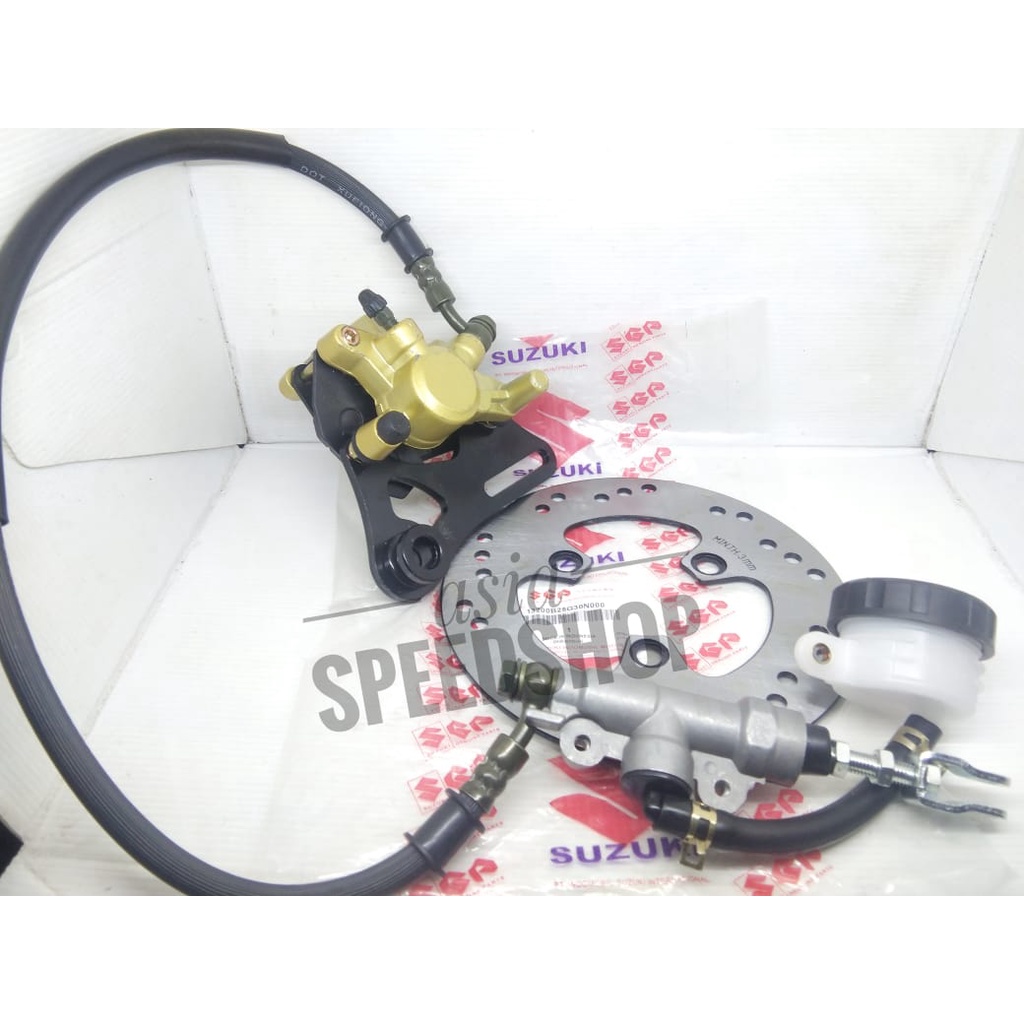 Jual Master Assy Satria Fu Belakang Caliper Dudukan Slang Tonjokan