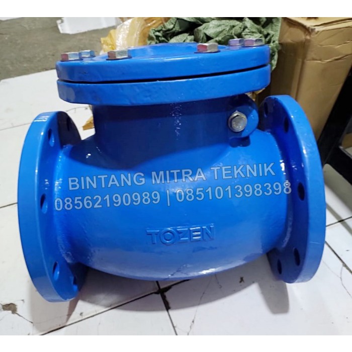 Jual SWING CHECK VALVE TOZEN JIS 10K 6 INCH Shopee Indonesia