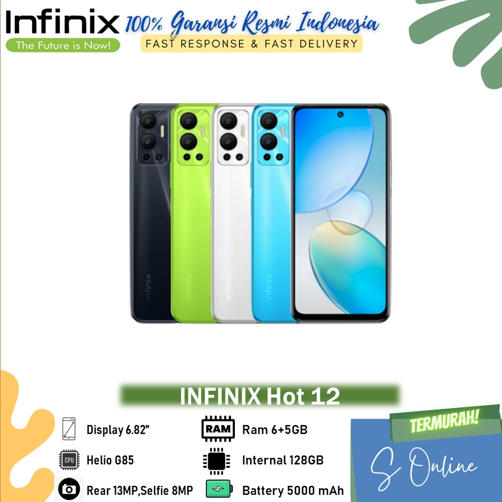 Jual Infinix Hot Gb Garansi Resmi Shopee Indonesia