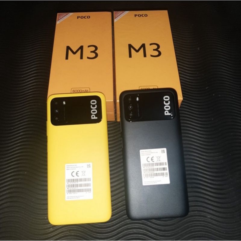 Jual XIAOMI POCO M3 4 64 6 128 SECOND FULLSET MULUS NO MINUS Shopee