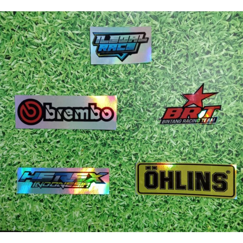 Jual STIKER HOLOGRAM RACING HEREX ORIGINAL Shopee Indonesia