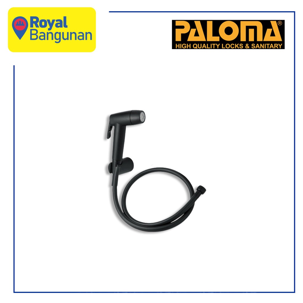 Jual Paloma TSP 3103 Toilet Shower Set 2 Spray Matte Black Jet Shower