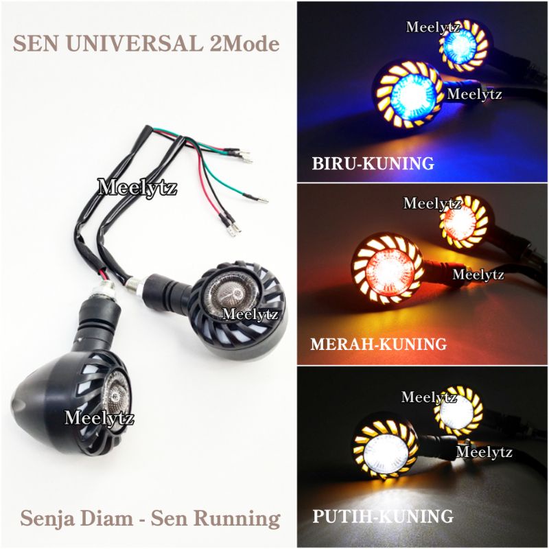 Jual Lampu LED Sen Running Sein 2 Warna Model Projie Shopee Indonesia