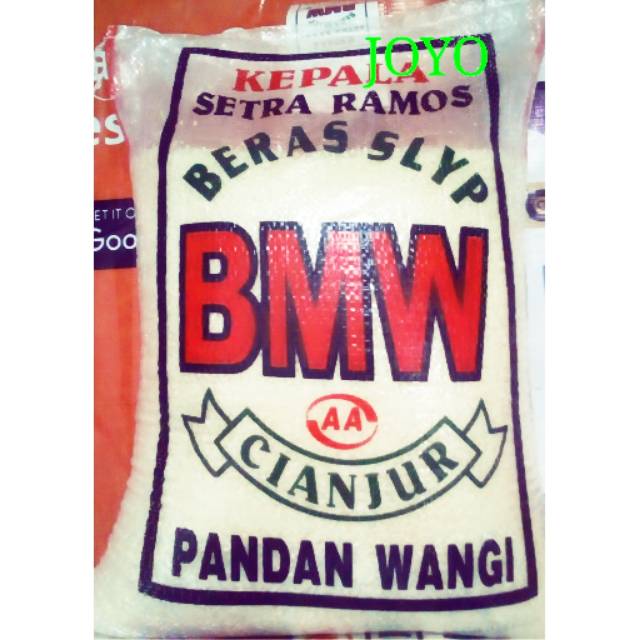 Jual Beras BMW Pandan Wangi 10kg Shopee Indonesia