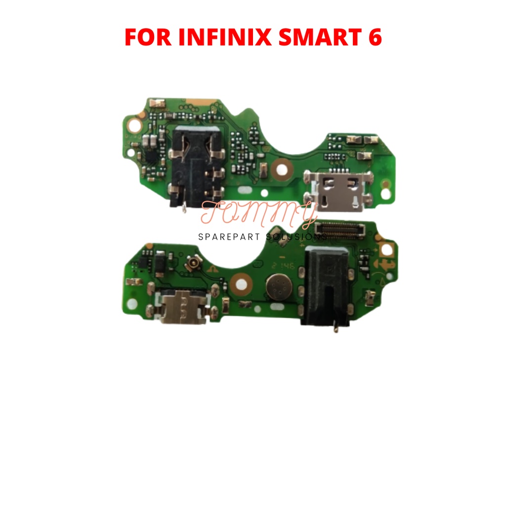 Jual PAPAN PCB CHARGER INFINIX SMART 6 X6511 X6511B MIC HEADSET