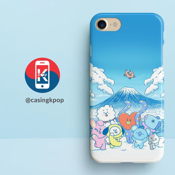 Jual Caseme Casing Handphone KPOP BTS BT21 FUJI MOUNT JAPAN Shopee