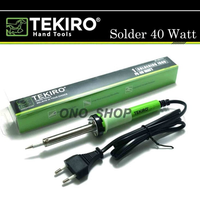 Jual Las Perlengkapan Solder Listrik Solder Iron 40 Watt Tekiro El