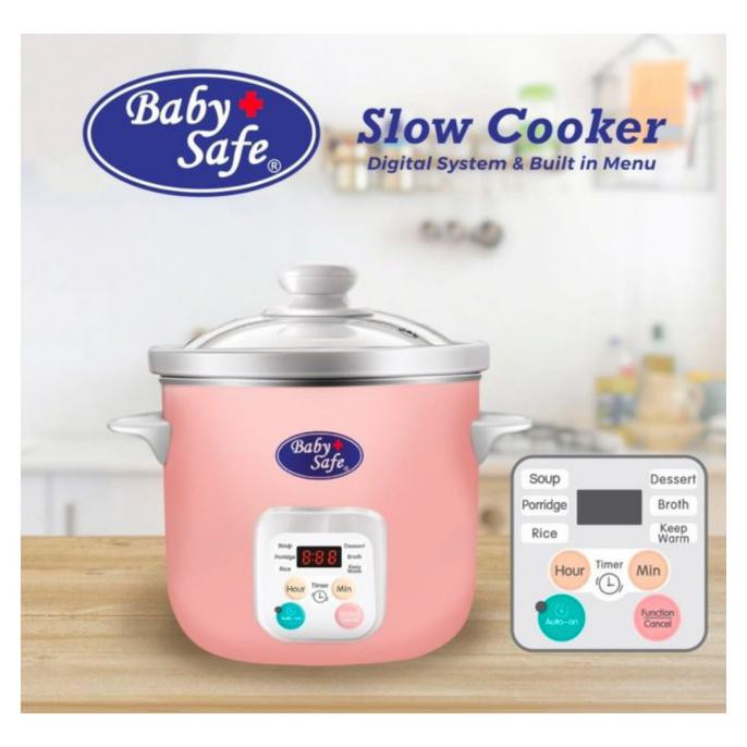 Jual Baby Safe Slow Cooker Digital Lb D Alat Masak Bayi Mpasi L