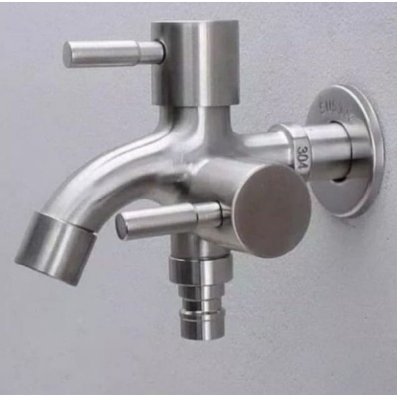 Jual Kran Cabang Shower Stainless Steel Asli Kran Cabang