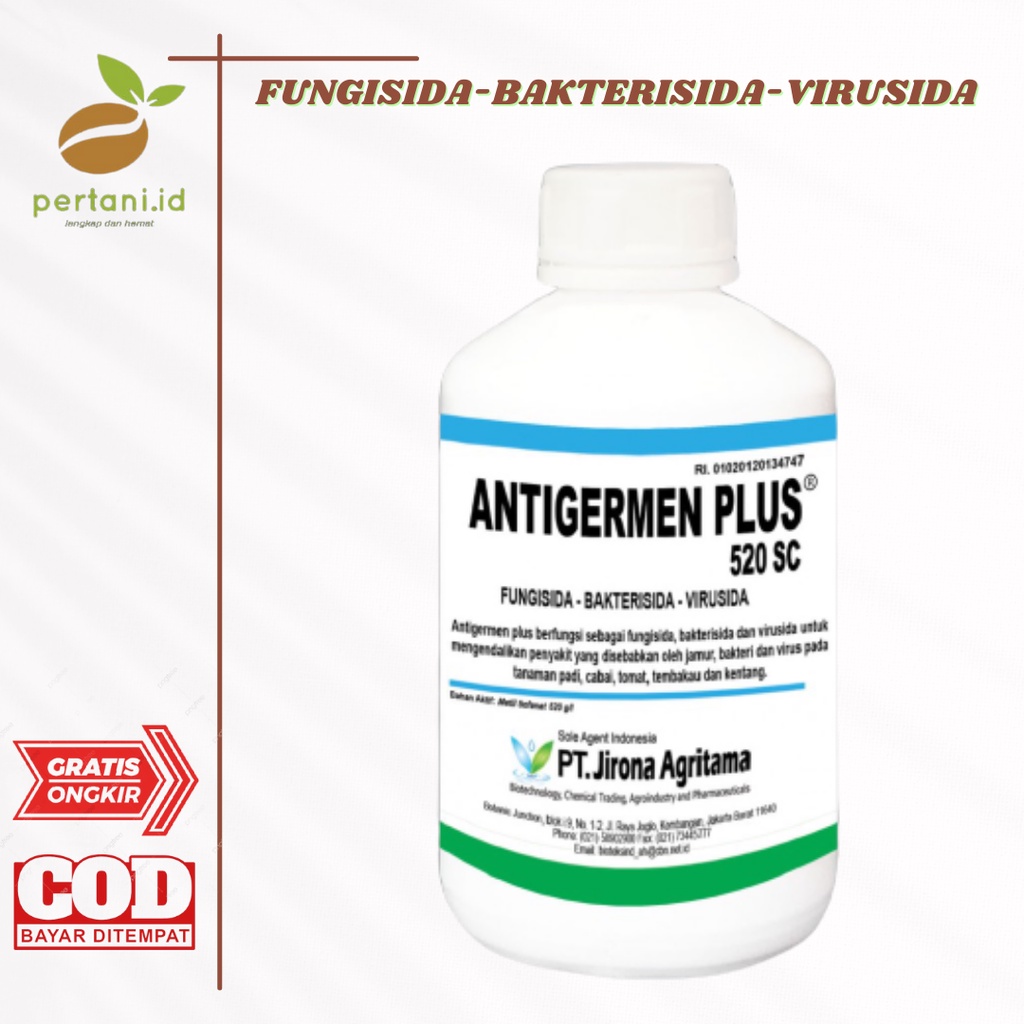 Jual Fungisida Bakterisida Virusida Antigermen Plus Ukuran Ml