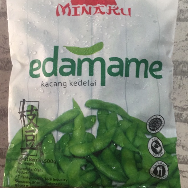 Jual Edamame Minaku 500g Kacang Kedelai Frozen Minaku Shopee