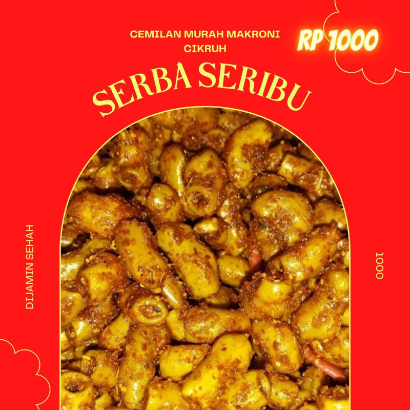 Jual Cemilan Ringan Aneka Rasa Keripik Basreng Lumpia Seblak Kering