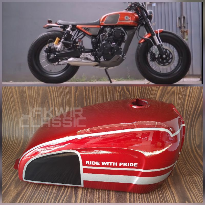 Jual Tangki Custom Japstyle Bratstyle Caferacer Bober Scrambler Model