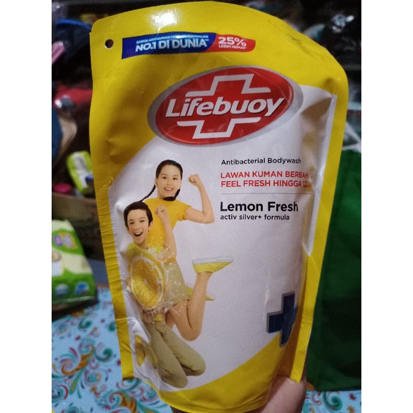 Jual Lifebuoy Body Wash Lemon Fresh Ml Shopee Indonesia