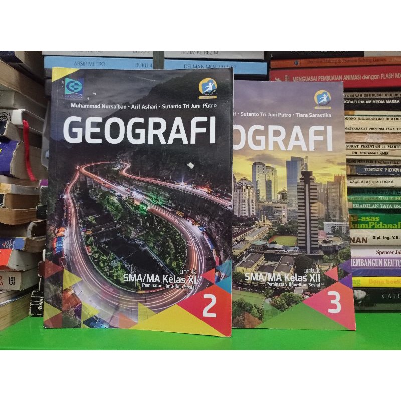 Jual Buku Baru Ori Geografi Untuk Sma Kelas Xi Xii Grafindo Shopee