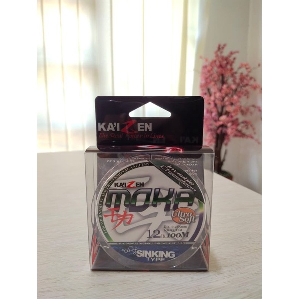 Jual Senar Mono Kaizen Moka 100m Ultra Soft Sinking Untuk Macing Di