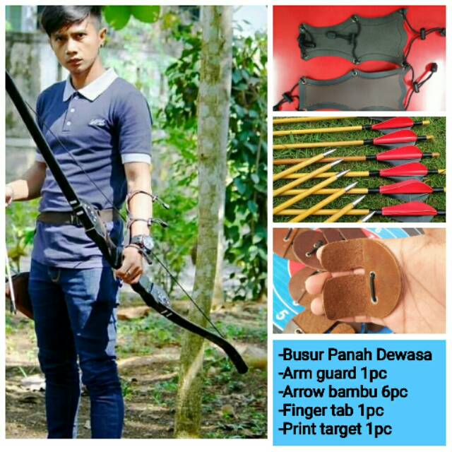 Jual Paket Busur Panah Dewasa ORION Hemat Dan Lengkap Shopee Indonesia