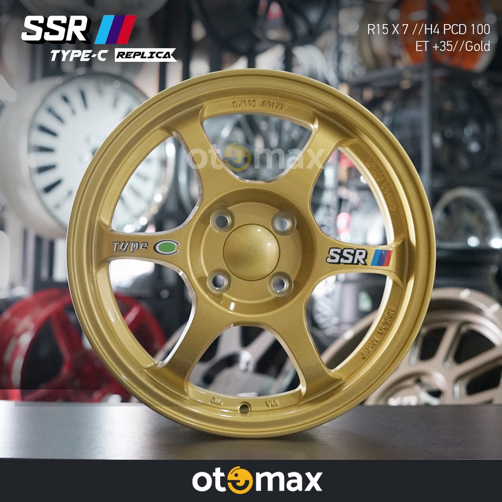 Jual Velg Mobil SSR Type C Ring 15 Gold Shopee Indonesia