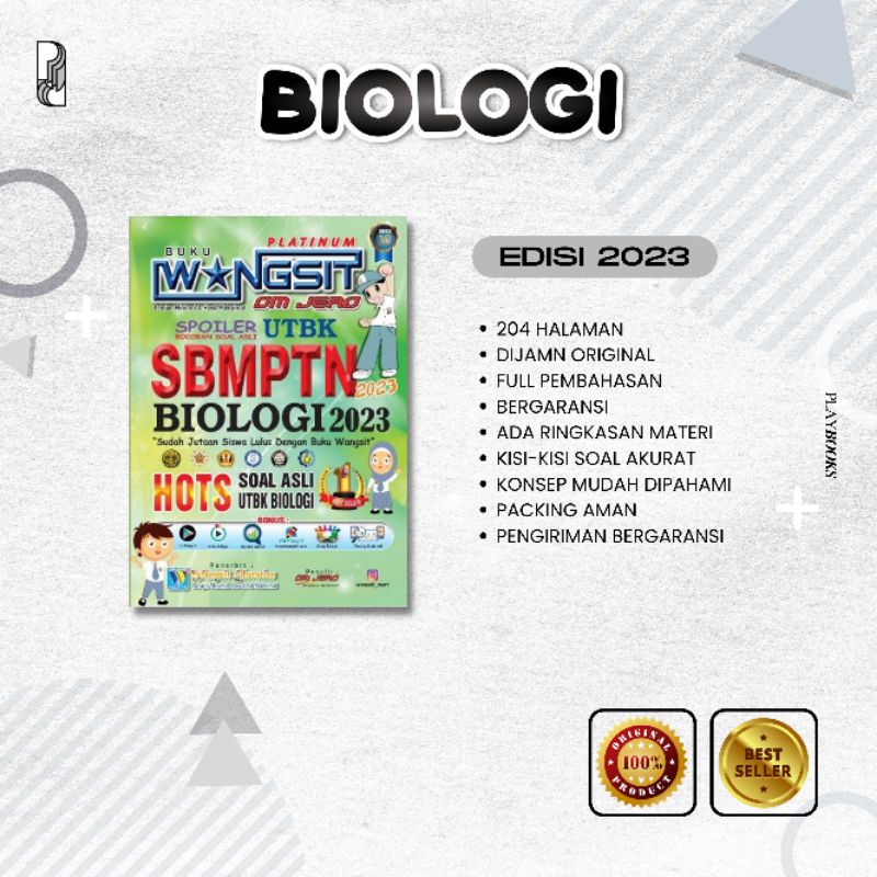 Jual BUKU UTBK 2023 WANGSIT BIOLOGI OM JERO UTBK SBMPTN 2023 Shopee