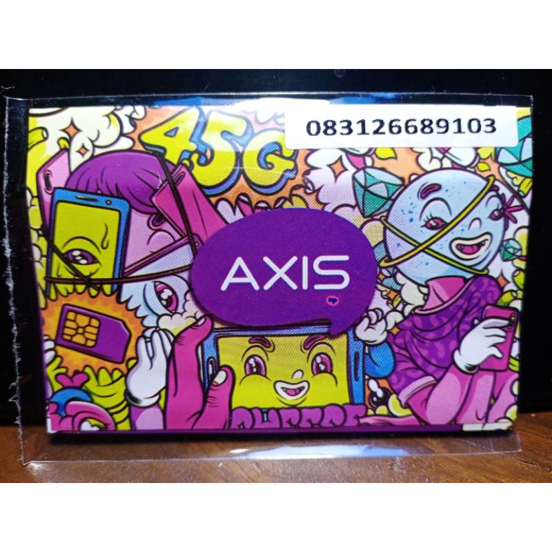 Jual Kartu Perdana Axis Hitz K Perdana Kosong Digit Shopee