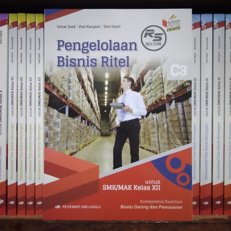 Jual Buku Pengelolaan Bisnis Ritel SMK Kelas 11 12 XI XII 2 3 KIKD