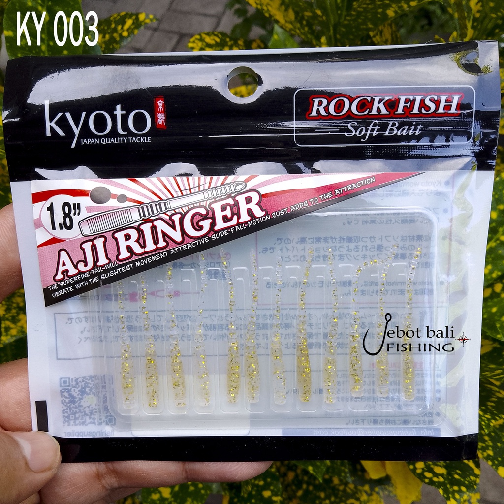 Jual Softlure Kyoto Aji Ringer Ajing Soft Lure Umpan Pancing