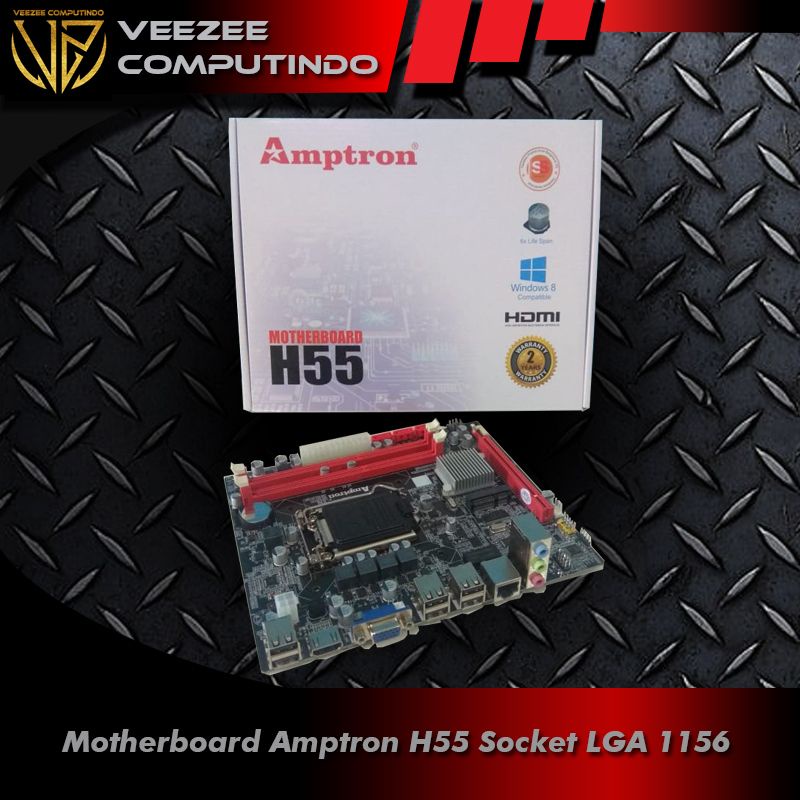 Jual Motherboard Mainboard Mobo Amptron Magix H Socket Lga