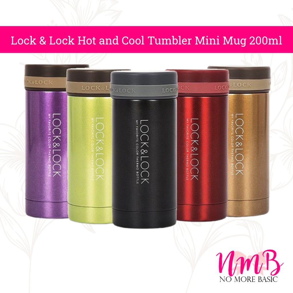 Jual Lock Lock Hot And Cool Tumbler Mini Mug 200ml Termos Thermos