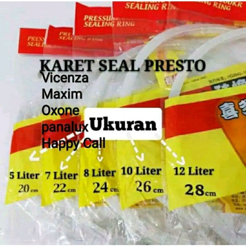 Jual Karet Seal Panci Presto Liter Shopee Indonesia