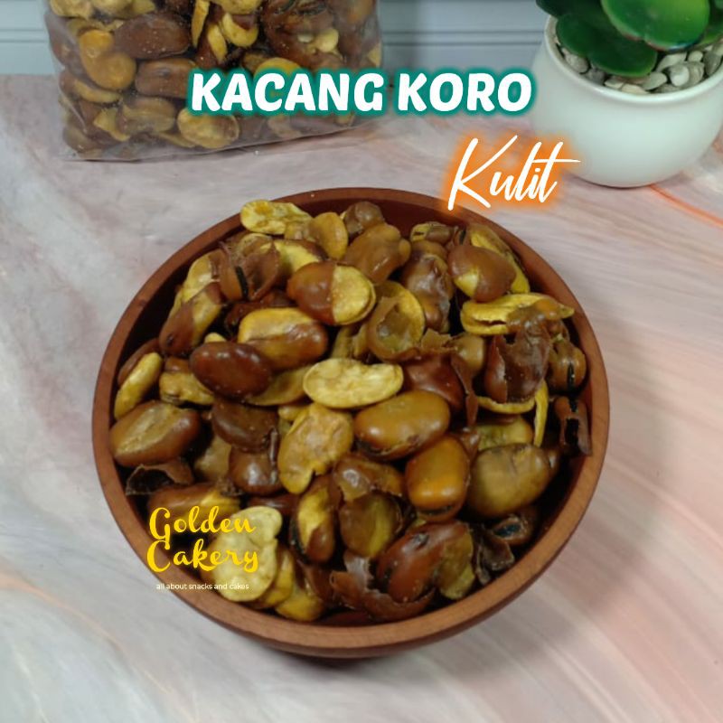 Jual Kacang KORO KULIT Gurih Asin 500 Gr Shopee Indonesia