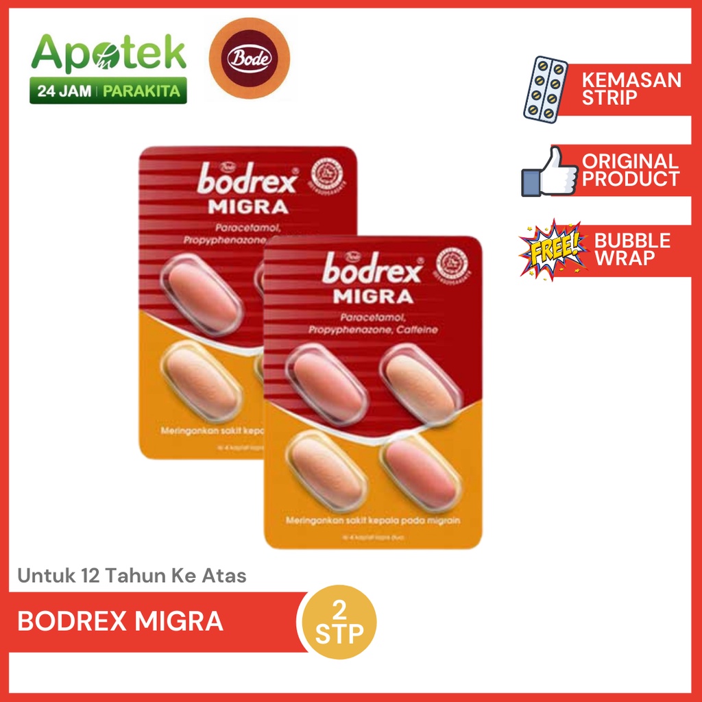 Jual Bodrex Tablet Bodrex Untuk Flu Batuk Meringankan Rasa Nyeri