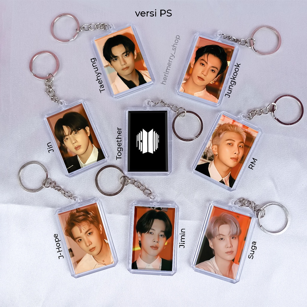 Jual Gantungan Kunci Akrilik Bts Proof Unofficial Sisi Merchandise