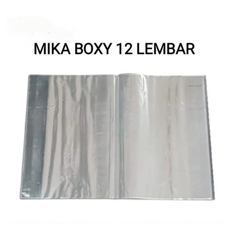 Jual Sampul Buku Plastik Mika Boxy Maxi 12pcs Shopee Indonesia