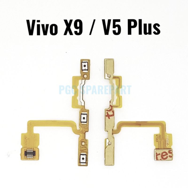 Jual Original Flexible Connector Volume Power On Off Vivo X V Plus