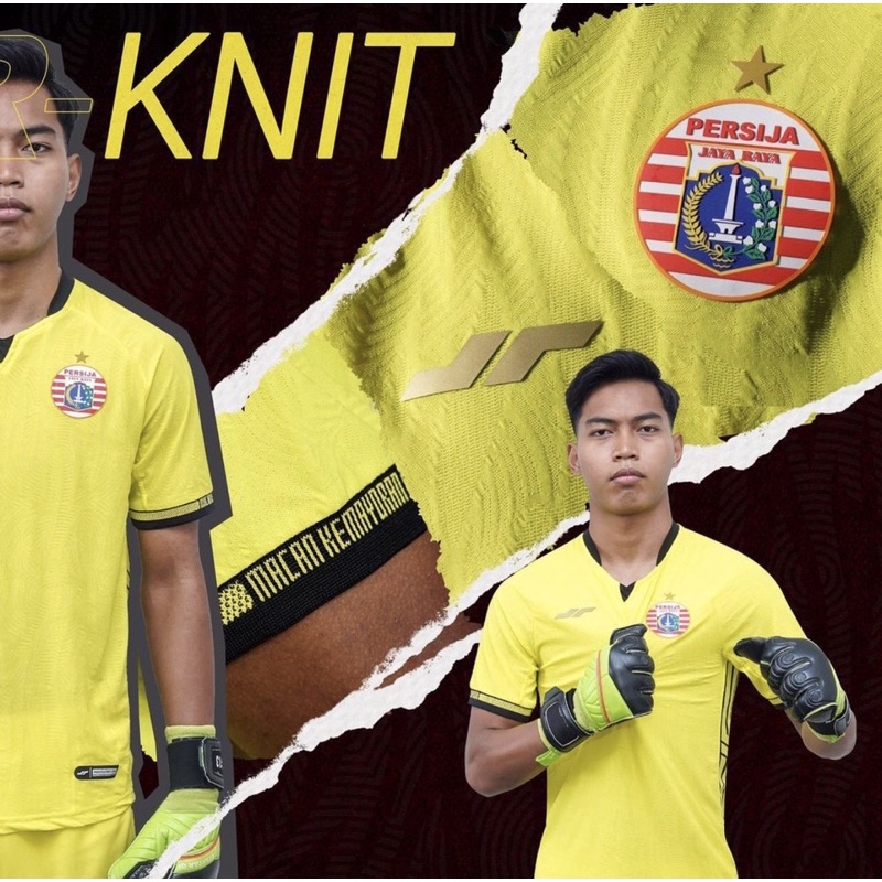 Jual Jersey Persija Jakarta Player Issue Home Yellow Kit Goalkeeper