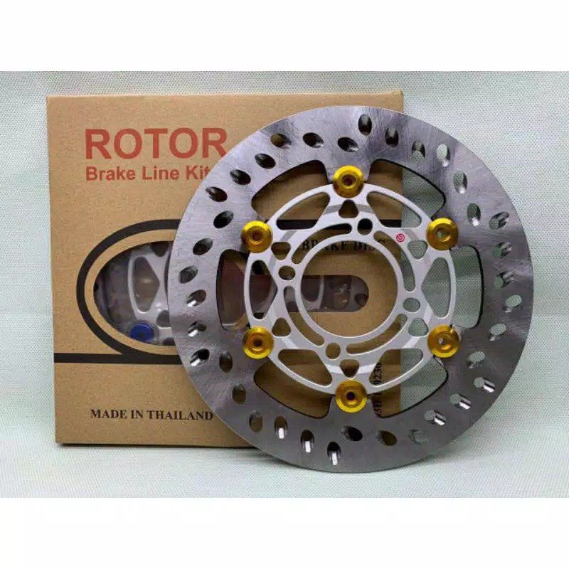 Jual DISC PIRINGAN CAKRAM DEPAN ROTOR BR3MB0 3 DIMENSI 220MM NOUVO