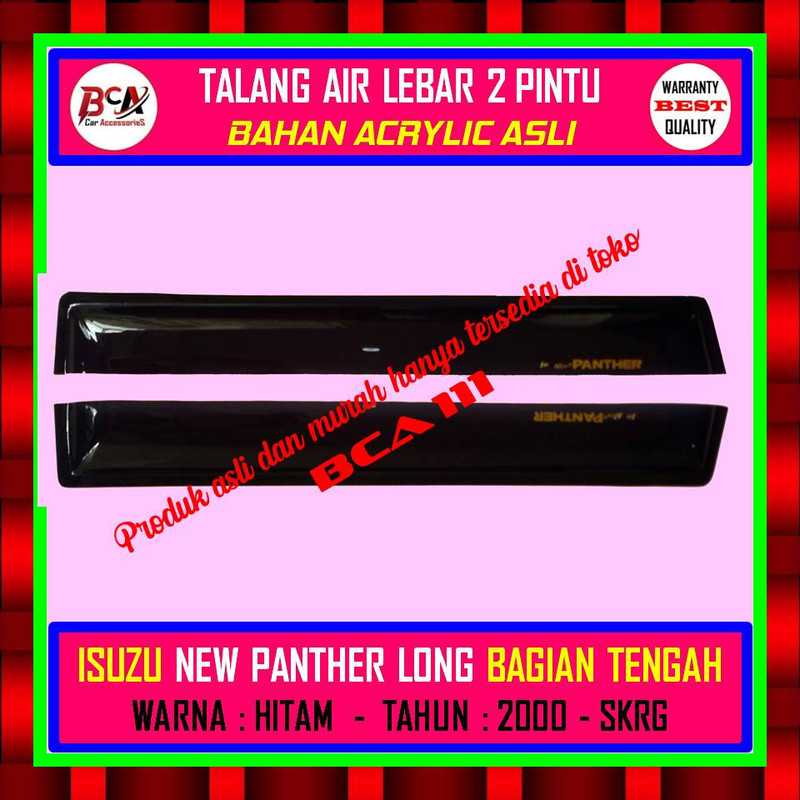 Jual Talang Air Tengah Isuzu New Panther Long Up Model Lebar