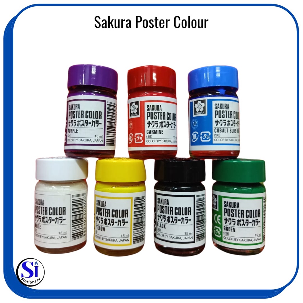 Jual Sakura Poster Color Ml Cat Poster Sakura Ml Shopee Indonesia