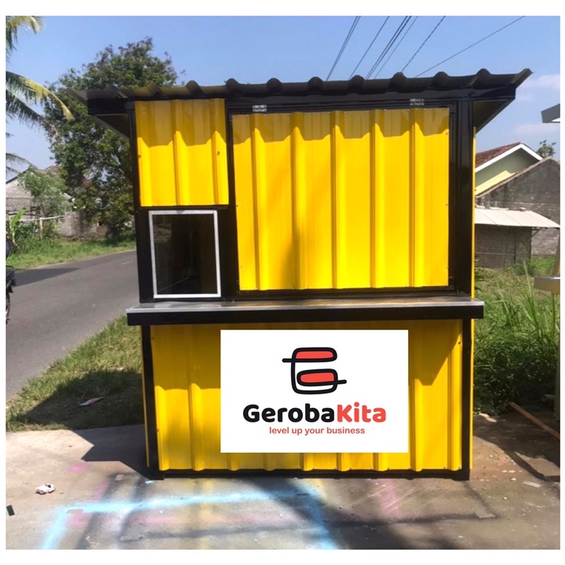 Jual Gerobak Kontainer Booth Container Shopee Indonesia