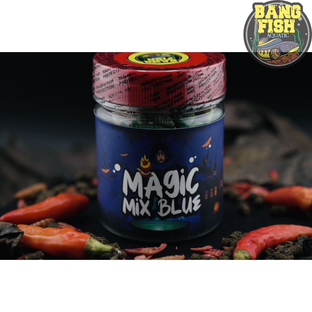 Jual Magic Mix Blue Bang Fish X Fajar Arief Pakan Channa Untuk Ikan