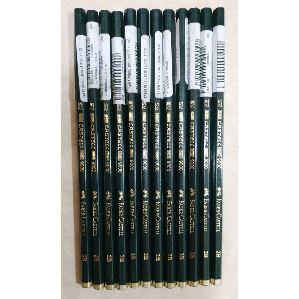 Jual Pensil 2B Faber Castell 9000 Original Shopee Indonesia