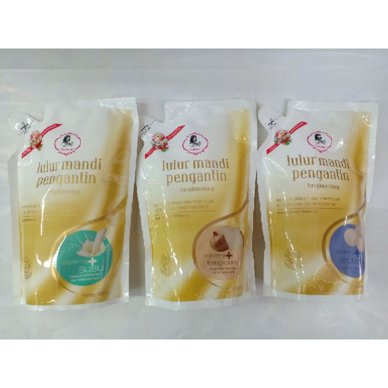 Jual Purbasari Lulur Mandi Pengantin Susu Mutiara Bengkoang 500g