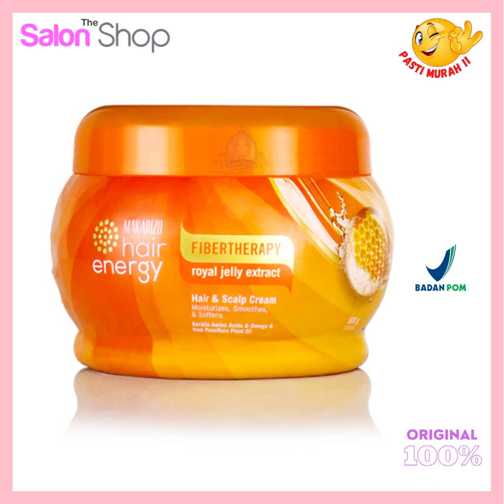 Jual THESALONSHOP Makarizo Hair Energy Fibertherapy Creambath