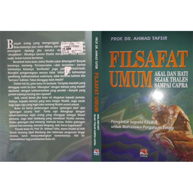 Jual Buku Filsafat Umum Akal Dan Hati Sejak Thales Sampai Capra