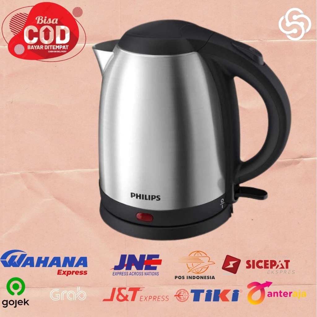 Jual Kettle Philips Pemanas Air Teko Listrik Hd Shopee Indonesia