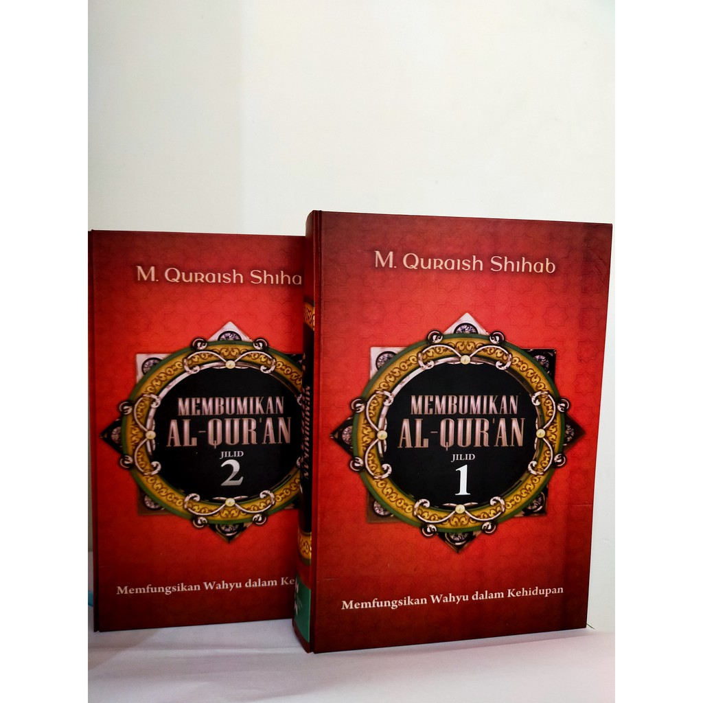 Jual Membumikan Al Quran Jilid 1 Dan 2 Lengkap M Quraish Shihab NR