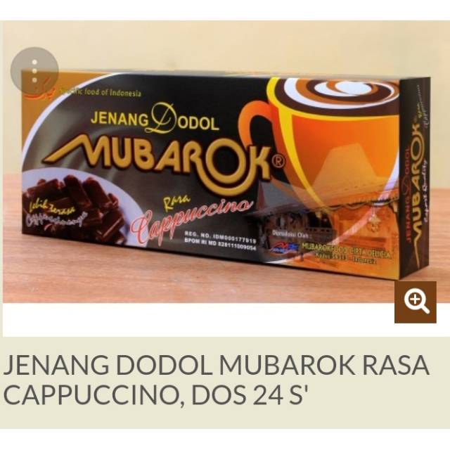 Jual Jenang Kudus Mubarok Rasa Cappucino Oleh Oleh Khas Kudus