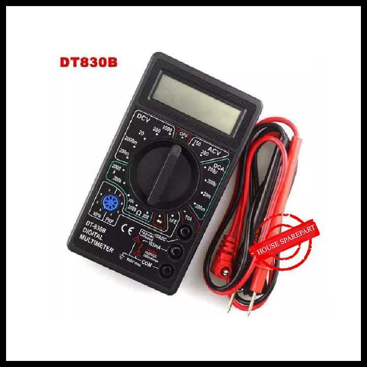 Jual Multimeter Avometer Multitester Digital Dt 830B Dt830B Shopee