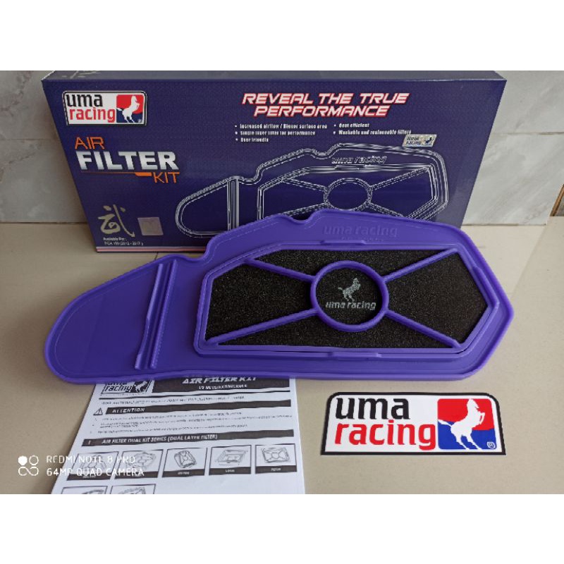 Jual Filter Udara Uma Racing Aerox Lexi Nmax New Xmax Aerox Connected